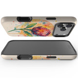 For Apple iPhone 18 Pro Max Case, MagSafe Compatible Protective Cover, Watercolour Flower | iCoverLover Australia