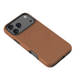 For Apple iPhone 18 Pro Case, MagSafe Compatible Protective Cover, Brown | iCoverLover Australia