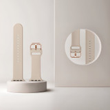 Milk Tea Silicone Strap for Apple Watch Series 12 46-mm | iCoverLover