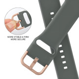 Olive Silicone Strap for Apple Watch Series 12 42-mm | iCoverLover