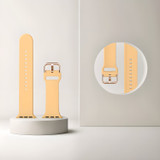 Light Orange Strap for Apple Watch Series 12 42-mm | iCoverLover