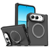 For iPhone Duo Case - MagSafe Ring Stand - Jazz Black