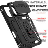 For iPhone 18 Pro Case - Camera Shield Ring Stand - Black