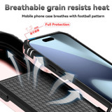 For iPhone 18 Pro Case - Camera Shield Ring Stand - Rose Gold
