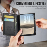 For iPhone Duo Case - CaseMe RFID Wallet - Black