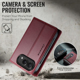 For iPhone Duo Case - CaseMe RFID Wallet - Red