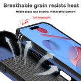 For iPhone 18 Pro Case - Camera Shield Ring Stand - Blue