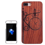 Rosewood Street Clock Wooden iPhone 8 PLUS & 7 PLUS Case | Wooden iPhone 8 PLUS & 7 PLUS Cases | Wooden iPhone 8 PLUS & 7 PLUS Covers | iCoverLover