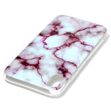 iPhone XS & X Case Red Marble Pattern Soft TPU Shockproof Back Shell Cover | Protective Apple iPhone XS & X Covers | Protective Apple iPhone XS & X Cases | iCoverLover