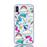 iPhone XS Max Case Unicorn Pattern Clear Varnish Painting Soft TPU Cover | Protective Apple iPhone XS Max Covers | Protective Apple iPhone XS Max Cases | iCoverLover