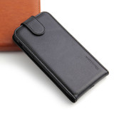 iCoverLover Black Vertical Flip Genuine Leather iPhone XS & X Case | iPhone XS & X Genuine Leather Covers | iPhone XS & X Genuine Leather Cases | iPhone Covers | iCoverLover