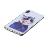 iPhone XS Max Case Embellished Captain Cat Soft TPU Protective Back Case with Enhanced Grip, Scratch-Resistant and Scratch Resistance | Protective Apple iPhone XS Max Cases | Protective Apple iPhone XS Max Covers | iCoverLover