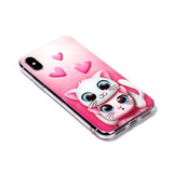 iPhone XR Case Lovers Cat Pattern Soft TPU Protective Back Cover with Scratch-Resistance, Grippy Texture & Anti-Slip | Protective Apple iPhone XR Cases | Protective Apple iPhone XR Covers | iCoverLover