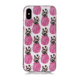iPhone XR Case Pineapple Pattern Soft TPU Protective Back Cover with Scratch-Resistance, Grippy Texture & Anti-Slip | Protective Apple iPhone XR Cases | Protective Apple iPhone XR Covers | iCoverLover