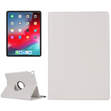 iPad Pro 11 Inch (2018) Case White Lychee Texture PU Leather Folio Cover With 360 Degrees Rotation Holder | Leather iPad Pro 11 Inch (2018) Cases | iPad Pro 11 Inch Covers | iCoverLover