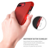 Red Armor iPhone SE 5G (2022), SE (2020) / 8 / 7 / 6s / 6 Case | iCoverLover
