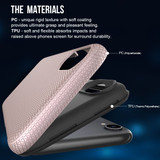 iPhone XR Case Rose Gold Shockproof Armor Protective Cover with Wireless Charging Support | Armor Apple iPhone XR Covers | Armor Apple iPhone XR Cases | iCoverLover