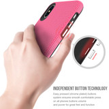 iPhone XS & X Case Pink TPU and PC Combination Shockproof Armor Back Cover | Armor Apple iPhone XS & X Covers | Armor Apple iPhone XS & X Cases | iCoverLover