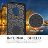 Silver Shockproof Protective Samsung Galaxy S9 PLUS Case | Armor Samsung Galaxy S9 Plus Cases | Shielding Samsung Galaxy S9 Plus Covers | iCoverLover