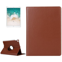 iPad Air 3 (2019) Case Brown Lychee Texture 360 Degree Spin PU Leather Folio Case with Precise Cutouts, Built-in Stand | Free Shipping Across Australia