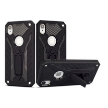 iPhone XR Case, Armour Strong Shockproof Cover with Kickstand, Black | Armor iPhone XR Cases | Armor iPhone XR Covers | iCoverLover