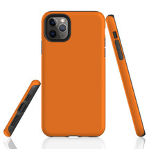 For iPhone 11 Pro Max, 11 Pro, 11, XS Max, XS/X, XR, 8/7/6 Plus Tough Case, Orange, Protective Cover | iCoverLover.com.au