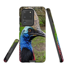 Samsung Galaxy S20 Ultra/S20+/S20, S10 5G, S10+/S10/S10e, S9+/S9, S8+/S8, S7e/S7 Case Protective Cover, Cassowary | iCoverLover Australia