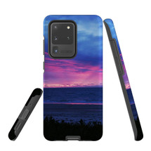 Samsung Galaxy S20 Ultra/S20+/S20, S10 5G, S10+/S10/S10e, S9+/S9, S8+/S8, S7e/S7 Case Protective Cover, Sunset at the Beach | iCoverLover Australia