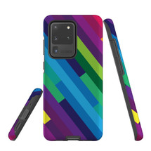 For Samsung Galaxy S10 5G Protective Case, Rainbow Pattern | iCoverLover Australia