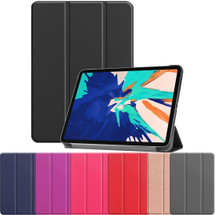 For iPad Pro 12.9in (2020) Case, PU Leather Cover, 3-Fold Stand, Sleep/Wake Function | iCoverLover.com.au