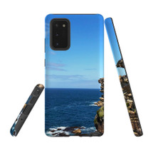 For Samsung Galaxy Note 20 Ultra, Note 20 Case, Tough Protective Back Cover, Ocean Cliffs | Protective Cases | iCoverLover.com.au