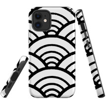 For iPhone 14 Pro Max/14 Pro/14 and older Case, Protective Back Cover, Japanese Folk Waves | Shockproof Cases | iCoverLover.com.au