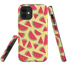 For iPhone 14 Pro Max/14 Pro/14 and older Case, Protective Back Cover, Watermelons | Shockproof Cases | iCoverLover.com.au