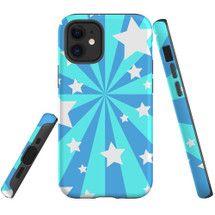 For iPhone 14 Pro Max/14 Pro/14 Plus/14, 13 Pro Max/13 Pro/13 Protective Back Case, Stars | Shockproof Cases | iCoverLover.com.au