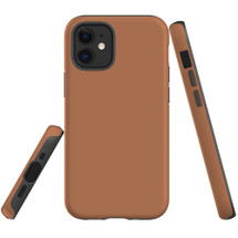 For iPhone 14 Pro Max/14 Pro/14 Plus/14, 13 Pro Max/13 Pro/13 & Older Case, Protective Back Cover, Brown | Shockproof Cases | iCoverLover.com.au