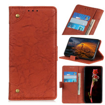 iPhone 12 Pro Max/12 Pro/12 mini Case, Retro Style PU Leather Wallet Cover, Copper Studs, Stand | iCoverLover Australia