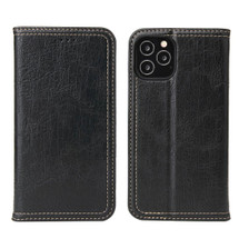 iPhone 12 Pro Max/12 Pro/12 mini Case, PU Leather Flip Wallet Protective Cover, Kickstand, Black | iCoverLover Australia