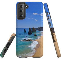 For Samsung Galaxy S23 Ultra, S23+ Plus, S23, S22 Ultra, S22+, S22, S21 Case, Protective Cover, Famous Rocks | Protective Cases | iCoverLover.com.au