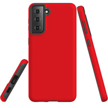 For Samsung Galaxy S22 Ultra/S22+ Plus/S22,S21 Ultra/S21+/S21 FE/S21 Case, Protective Cover, Red | iCoverLover.com.au | Phone Cases