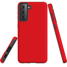 For Samsung Galaxy S23 Ultra, S23+ Plus, S23, S22 Ultra, S22+, S22, S21 Case, Protective Cover, Red | Protective Cases | iCoverLover.com.au