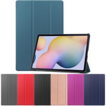 Samsung Galaxy Tab S8+ Plus (2022)/Tab S7+ Plus (2020) Case, Folio PU Leather Cover, Sleep/Wake-up Function, 3-Fold Stand | icoverlover.com.au | Tablet Cases