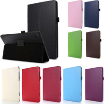 Samsung Galaxy Tab A7 10.4 2020 (T500) Case, Folio Solid Colour PU Leather Cover, Stand | icoverlover.com.au | Tablet Cases