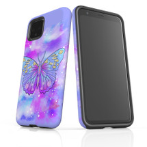 Google Pixel 5/4a 5G,4a,4 XL,4/3XL,3 Case, Tough Protective Back Cover, Enchanted Butterfly | iCoverLover Australia