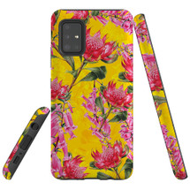 Protective Samsung Galaxy A Series Case, Tough Back Cover, Floral Down Under | iCoverLover Australia