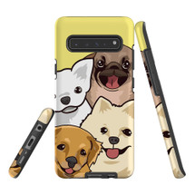 Protective Samsung Galaxy S Series Case, Tough Back Cover, Cute Puppies | iCoverLover Australia