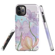 For iPhone 14 Pro Max/14 Pro/14 and older Case, Floral Watercolour | Shockproof Cases | iCoverLover.com.au