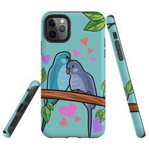 For iPhone 14 Pro Max/14 Pro/14 and older Case, Birds In Love | Shockproof Cases | iCoverLover.com.au