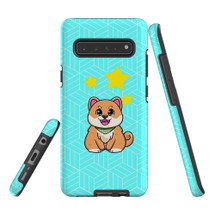 For Samsung Galaxy S21 Ultra/S21+ Plus/S21,S20 Ultra/S20+/S20,S10 5G, S10+/S10/S10e, S9+/S9 Case, Tough Protective Back Cover, Shiba Inu Dog | Protective Cases | iCoverLover.com.au