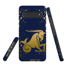 For Samsung Galaxy S21 Ultra/S21+ Plus/S21,S20 Ultra/S20+/S20,S10 5G, S10+/S10/S10e, S9+/S9 Case, Tough Protective Back Cover, Capricorn Drawing | Protective Cases | iCoverLover.com.au