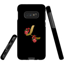 For Samsung Galaxy S10e Case, Tough Protective Back Cover, Embellished Letter L | Protective Cases | iCoverLover.com.au